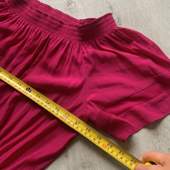 Ramy Brook Jessica Solid Off-The-Shoulder‎ Dress size M hot pink fuchsia party - Picture 8 of 11